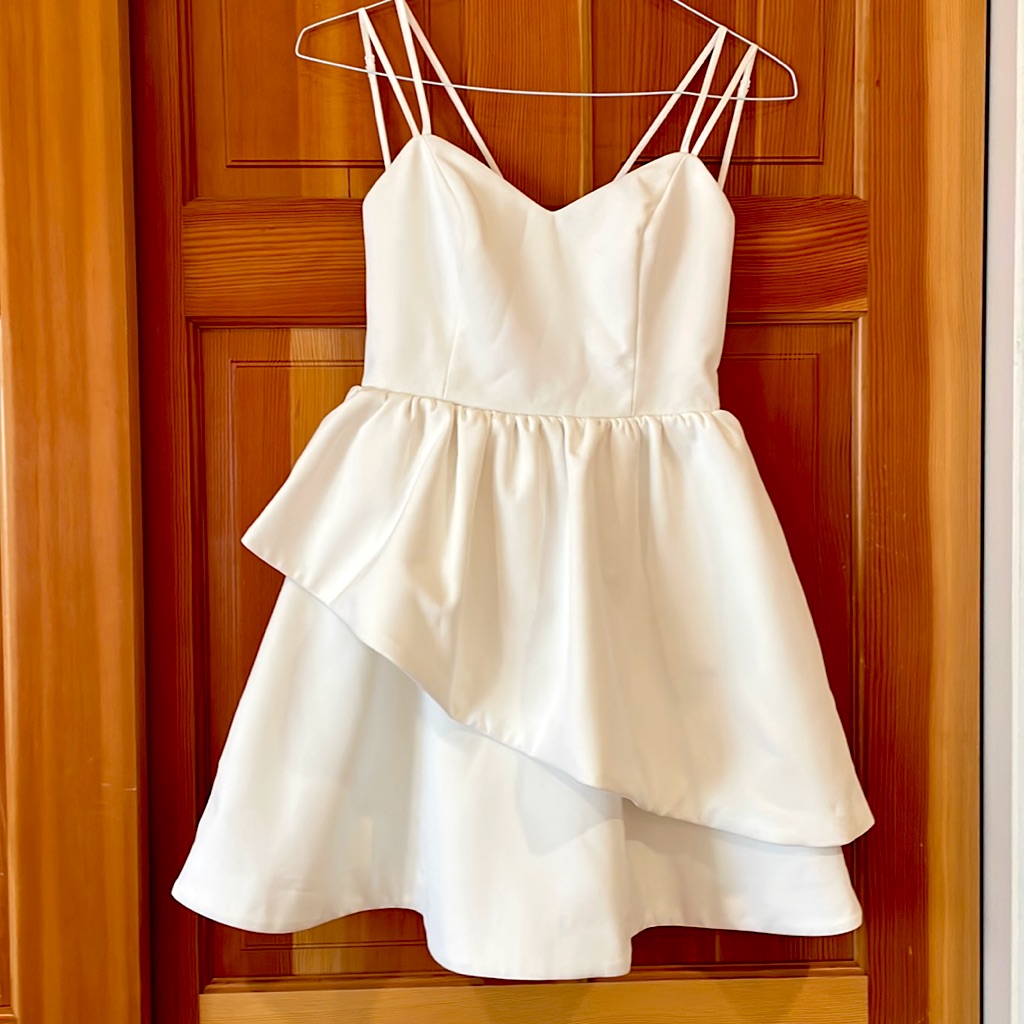 Keepsake The Label Size S White Mini Dress